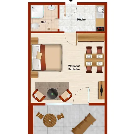Apartment Appartementhaus Alpenrose